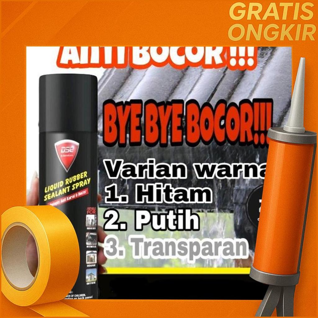 Viral Pelapis Anti Bocor 500Ml Dsc Liquid Rubber Sealant Spray
