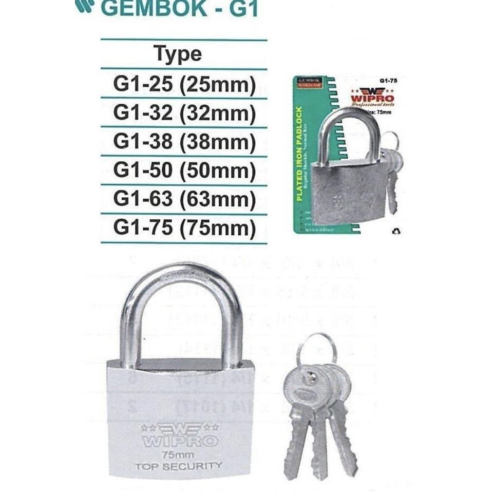 AXER Gembok 32mm Wipro G1-32mm Wipro