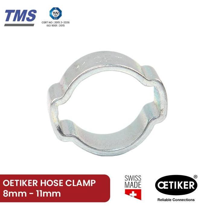 EXAMINER Klem Selang Oetiker Hose Clamp 2 Ear 8mm - 11mm Original