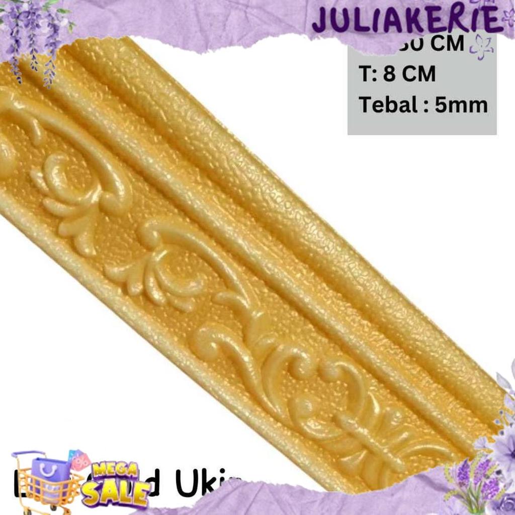 New Wall Border List Wallborder Foam 3D Wallpaper List Foam Stiker Dinding List Dinding 3D 2.3 Meter