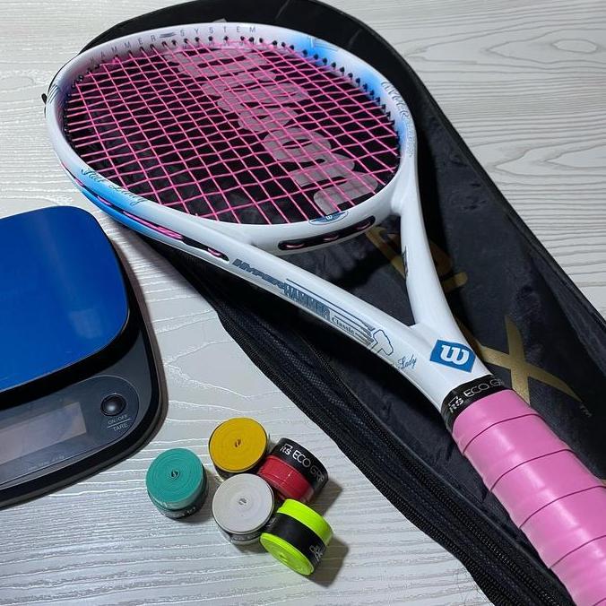 Promo RAKET TENIS WILSON HYPER CARBON FAIR LADY SIAP SMASH PREMIUM IMPORT COD