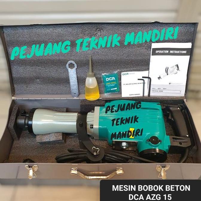EXAMINER MESIN BOR BOBOK BETON DCA AZG 15 / BOR BOBOK BETON JALAN DCA AZG15