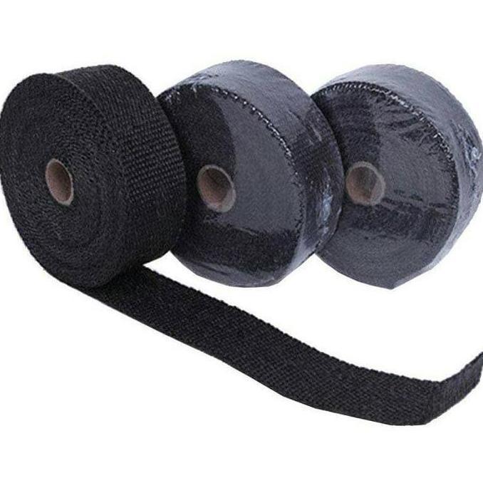NORTON Exhaust Wrap Motorcycle Peredam Panas Knalpot 10 M / Kain Fiberglass Lakban Pelindung Knalpot