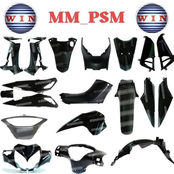 DAIKAKU COVER BODY SUPRA X 125 NEW BATMAN // FULL BODY SUPRA X 125 BATMAN 2007 2008 2009 2010 2011 2