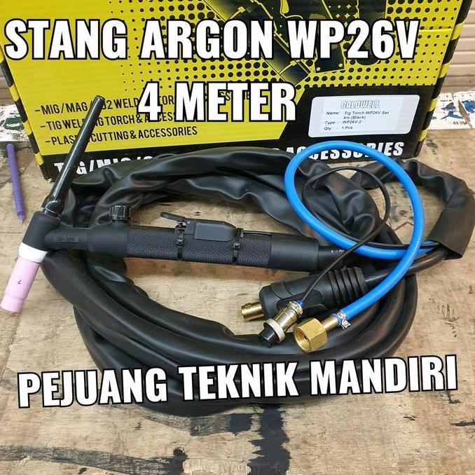 EXAMINER STANG LAS ARGON WP26V - 4METER / STANG LAS TIG ARGON WP26 V CALDWELL