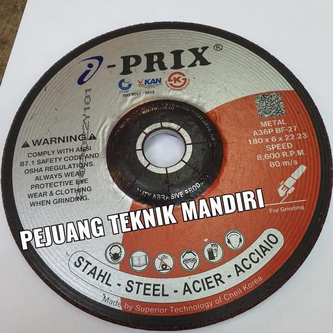 EXAMINER BATU GERINDA POLES IPRIX 7 INCH X 6MM / BATU GURINDA POLES 7" I-PRIX