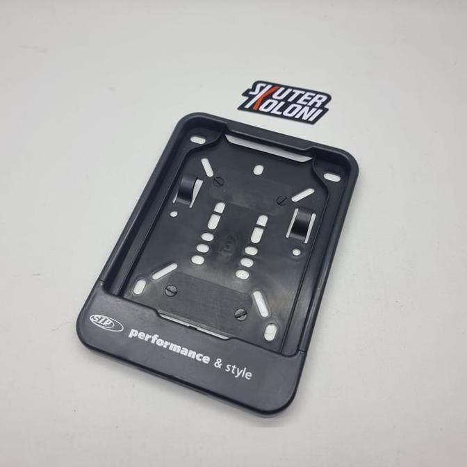 SIP Number Plate Kotak dudukan Plat Nomor small Vespa klasik classic