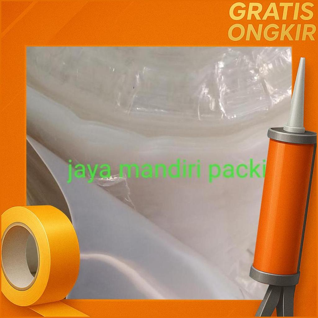 Silicone Rubber Sheet / Karet Silikon Lembaran 0.5Mm 20Cm X 1M