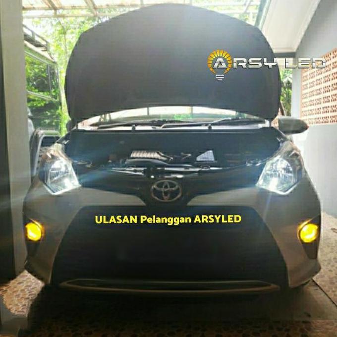 Lampu LED Senja VELOZ Sigra Calya T10 Rotary 30 mata Mobil