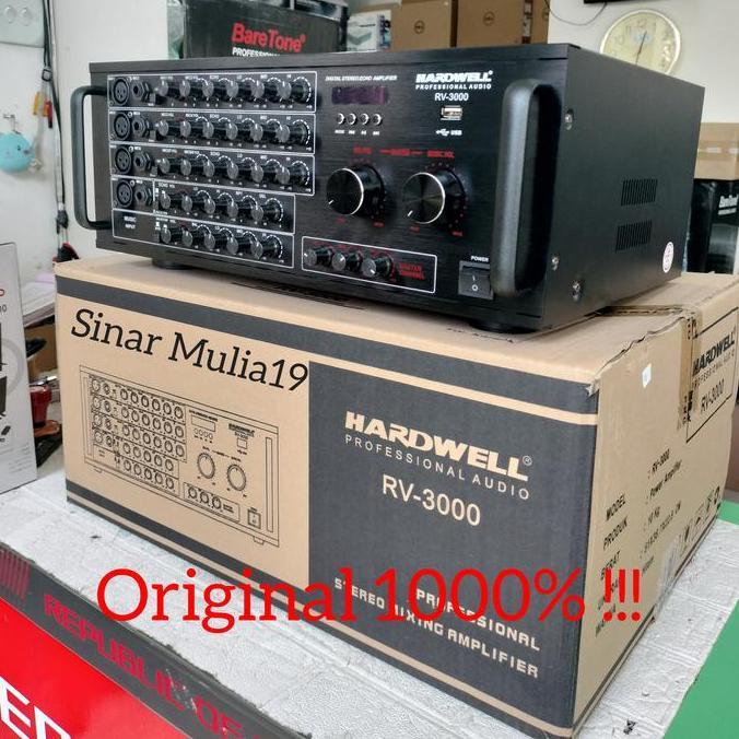 AMPLIFIER HARDWELL RV-3000 / RV3000 / RV 3000 BLUETOOTH-USB ORIGINAL