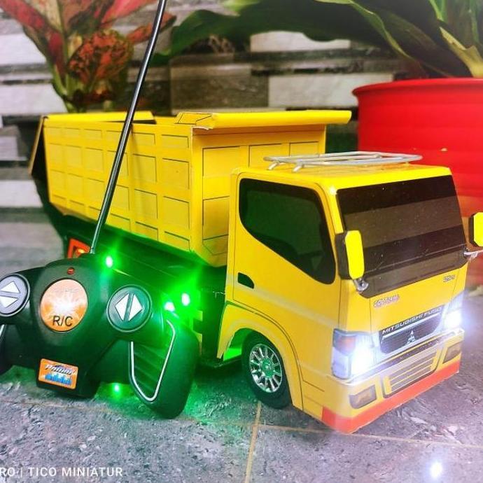 MINIATUR TRUCK DUMP TRUCK JUNGKIT REMOT CONTROL