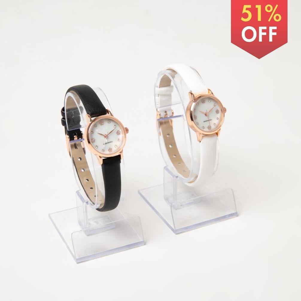 Berrybenka - Jam Tangan Kulit Wanita Sofia Cherry Pearl Watches