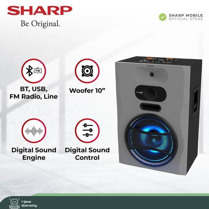 SHARP CBOX-PROX12UBB Speaker Active