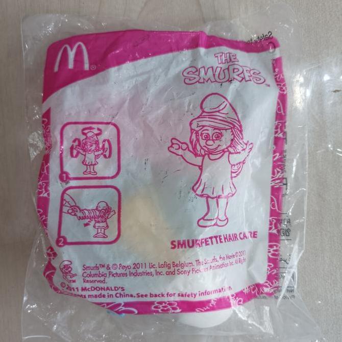 Smurfette Hair Care The Smurfs Happy Meal MC Donalds | SEGEL