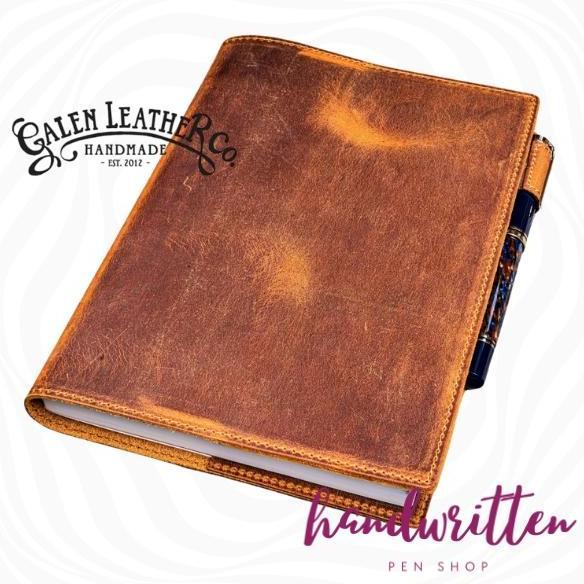 oktanandiavianae - galen leather slim a5 notebook planner cover kulit premium