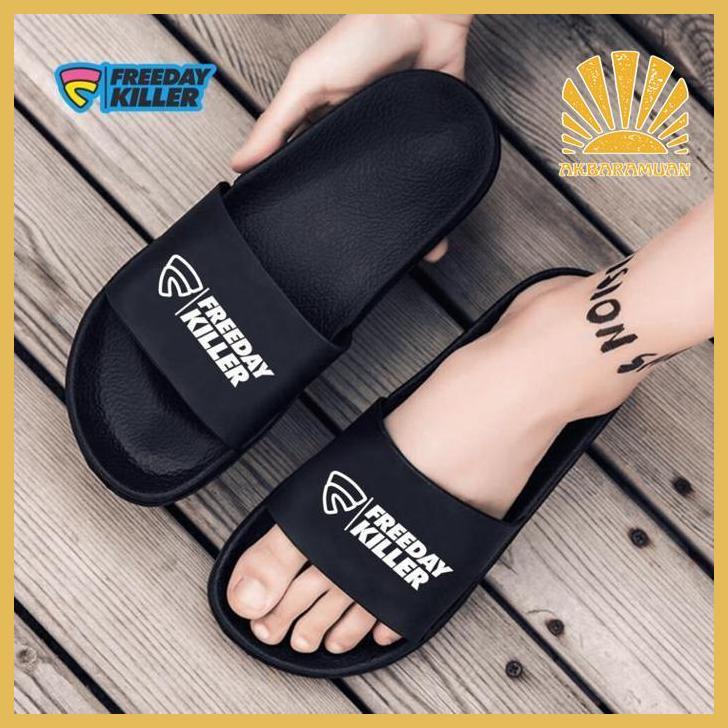 Murah Meriah Sandal Slide Freeday Killer Sendal Slide Pria dan Wanita Terbaru Sendal Slop Slip on hi