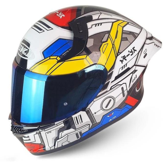 Helm Full Face Terbaru Skj Falcon Motif BUMBLEBEE Helm Full Face Dewasa SNI SKj Falcon Terbaru COD H
