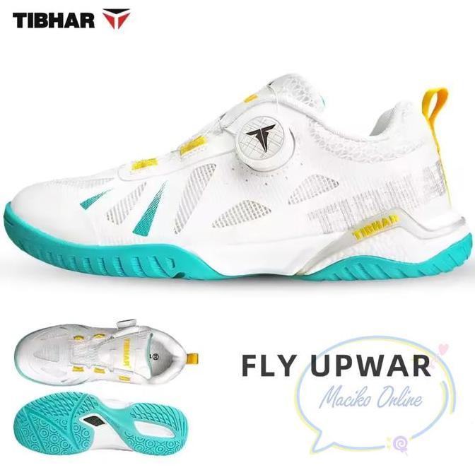BEBAS ONGKIR - Sepatu Tibhar Fly Upwar BOA System ~ Sepatu Tenis Meja Tibhar Original