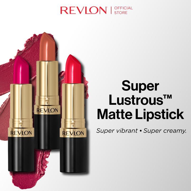 Revlon Superlustrous Matte Lipstik Make Up (Matte & Tahan Lama)
