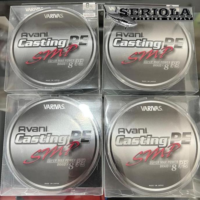 TERMURAH - PE VARIVAS AVANI CASTING PE SUPER MAX POWER X8 PE 8 200M