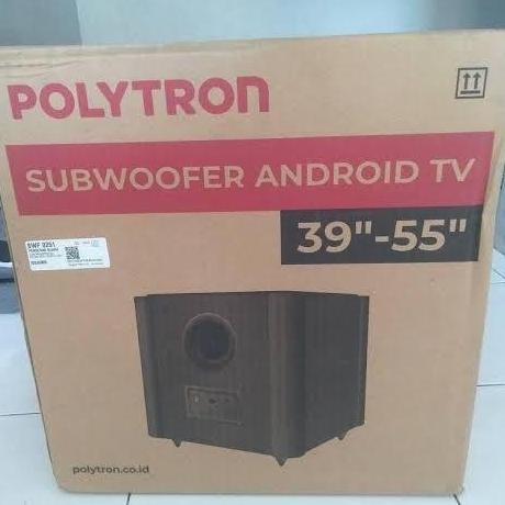 Polytron 39-55 Subwoofer Android TV Soundbar SWF 0251