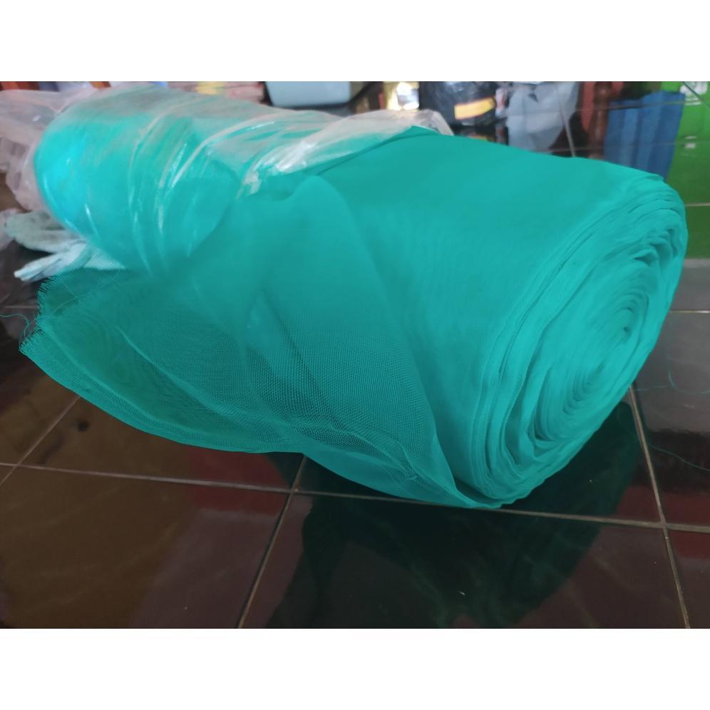 Bisa Cod Insect Net Hijau/Kassa Hijau Lebar 2 Meter Eceran ><