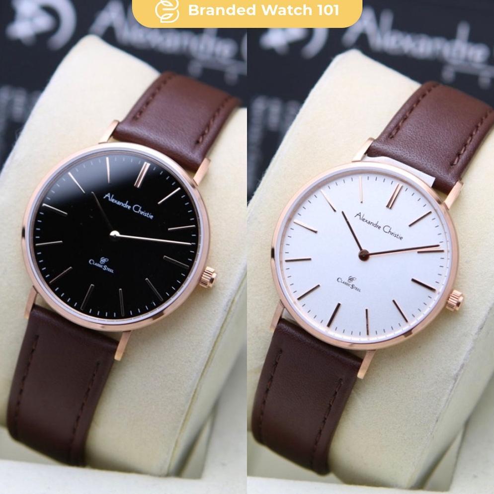 ORIGINAL Jam Tangan Wanita Alexandre Christie AC 8490 / AC8490 / 8490 Garansi Resmi 1 Tahun.