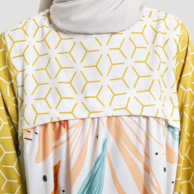 Tunik Full Print Bianca By Ameela.Kl Katun Toyobo