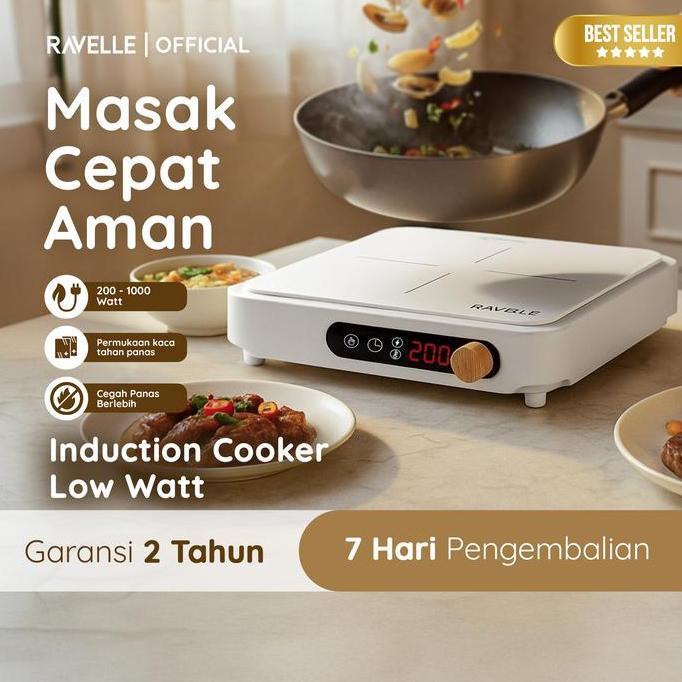 Ravelle Kompor Induksi Low Watt Kompor Listrik Induksi