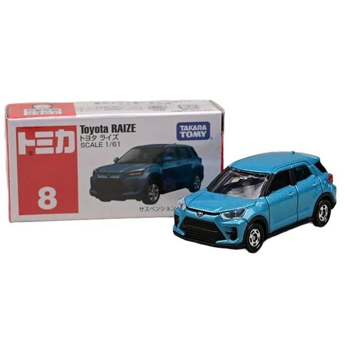 Tomica Reguler 8 Toyota Raize Takara Tomy Original Diecast Mobil Mainan