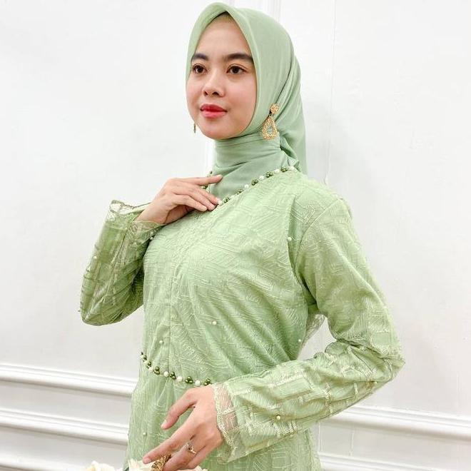 Pb Prilly Busana - Marissa Dress - Pesta - Mewah - Muslim - Gaun - Seragam Wanita Gamis