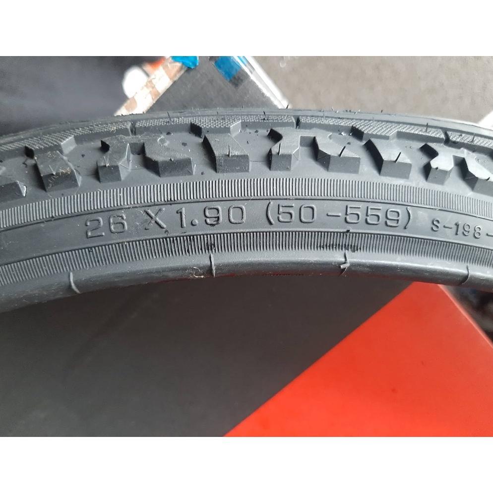 New Stok BAN LUAR POLYGON 26 x  1.90 TRAVEL LITE BATIK HALUS aspal mini mtb ctb