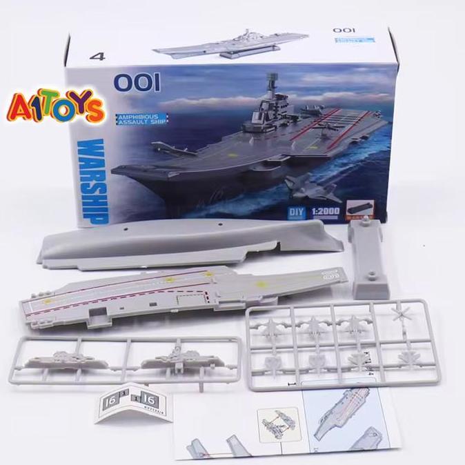 Mainan kapal perang mainan kapal induk mainan kapal perang miniatur kapal induk miniatur kado anak l