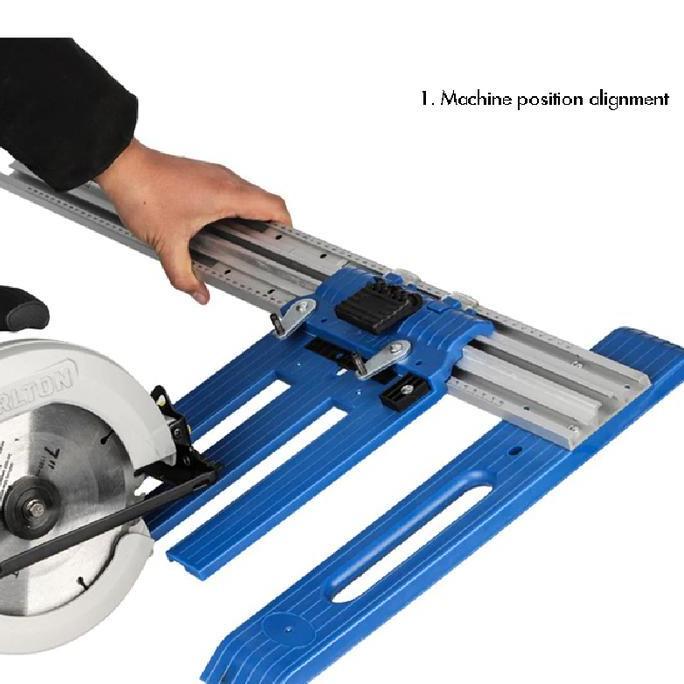 Circular Saw Track / Router Track / Rip Cut Jig / Cross Cut Jig Kualitas Terbaik Harga Termurah
