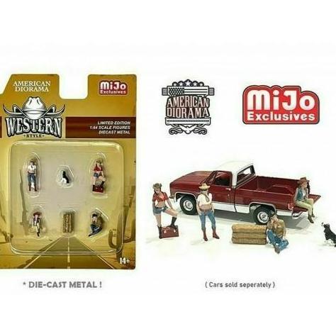 American Diorama Figure Western Style Skala 1:64 Mijo Exclusive
