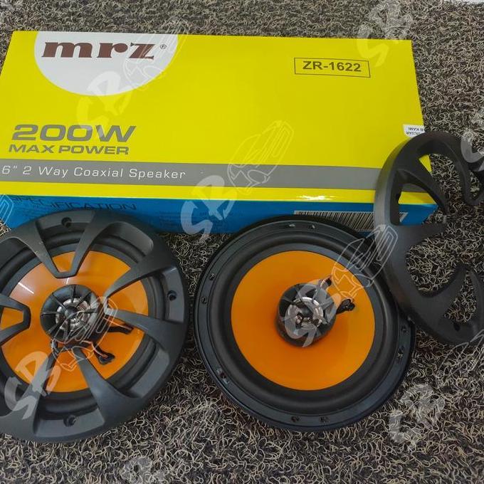 Speaker 6 inch coaxial MRZ two way middle tweeter spekaer mobil