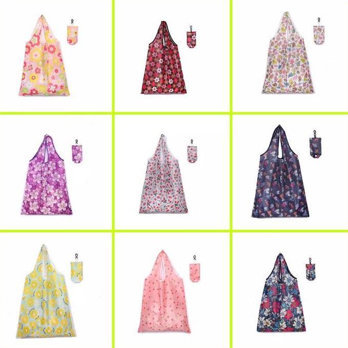 Tas Belanja Lipat Kecil - Tas Jinjing Lipat - Tote Bag