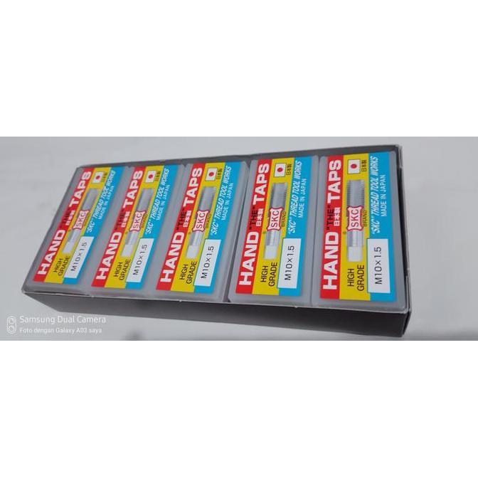BEBAS ONGKIR - SKC (japan) SKS hand tap metric set (3 pcs) M10 X 1.5 ORI