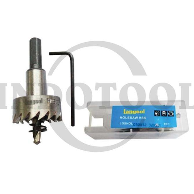 Hole Saw HSS 8mm / Mata Bor Kayu 58 mm LANGSOL