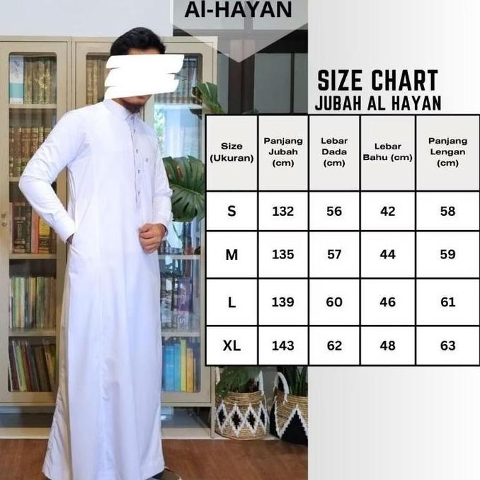 Gamis Jubah Katun Premium Al Hayyan Terlaris