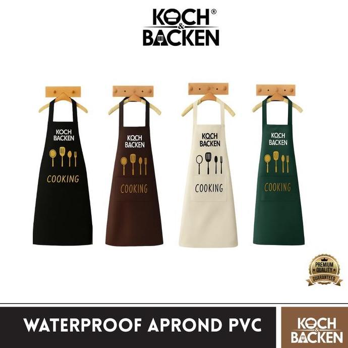 KOCH&BACKEN Aprond PVC Waterproof - For Gift