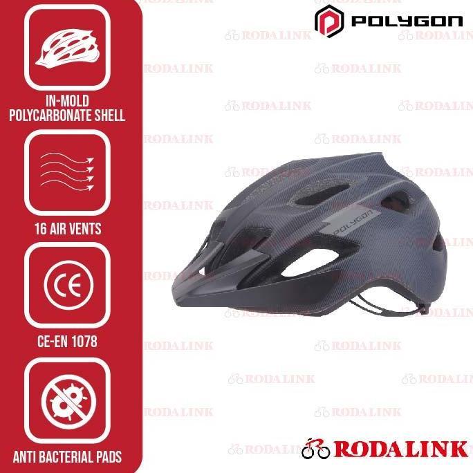 Promo Polygon Helm Sepeda Gunung MTB Moxie COD