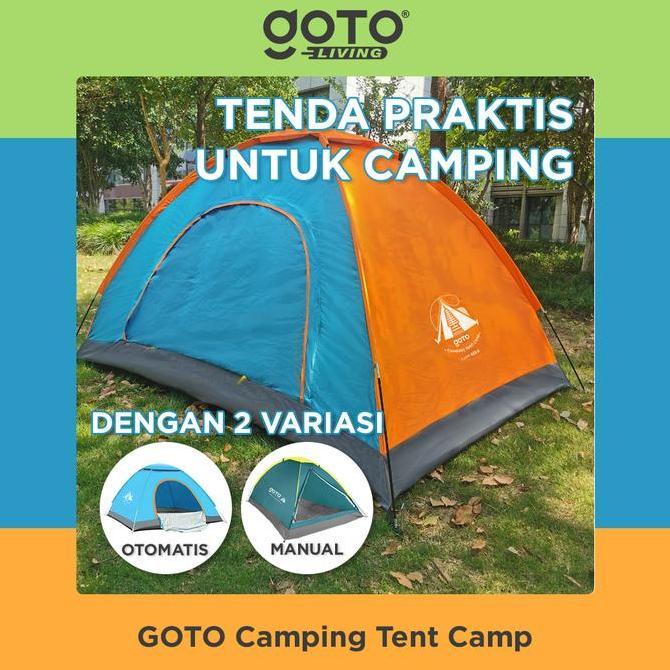 Goto [Cod] Tent Camp Tenda Alat Camping Kemah Lipat Kemping Gunung Outdoor