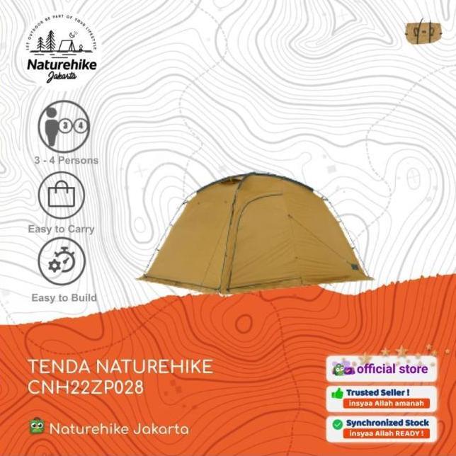 Tenda Naturehike Cnh22Zp028 Sand Dune 7.6 2P / 2 Orang Camping