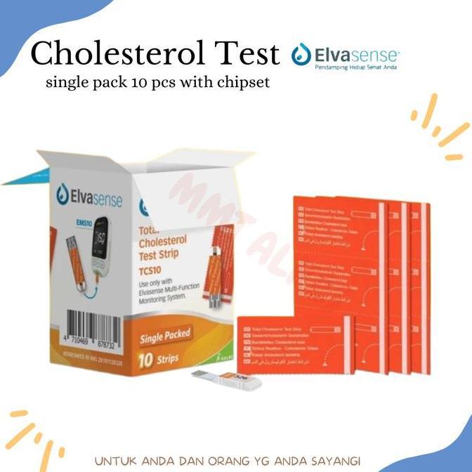 Elvasense Strip Kolestrol // Strip Elvasense Kolestrol isi 10 pcs