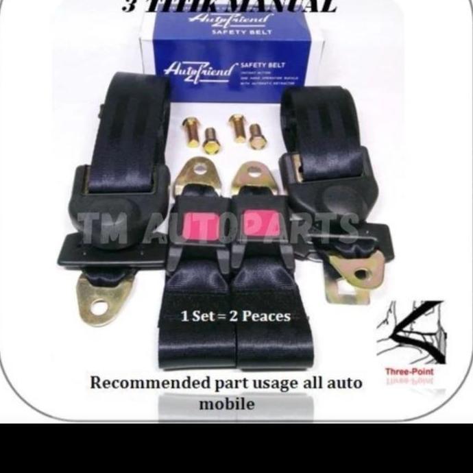 Uahsahabattani_ - Safety Belt Manual Mobil 3 Titik Universal Semua Mobil