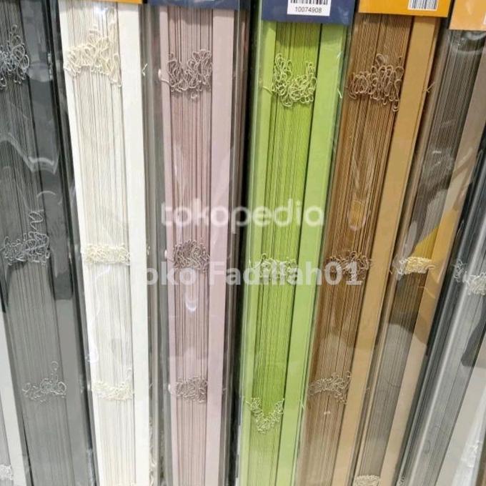 KRIS FORHOM Venetian Blind 120x220 cm pvc / Tirai Gulung Pvc 120x220cm