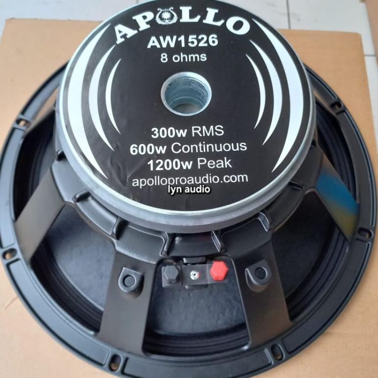 SPEAKER COMPONENT APOLLO AW1526 FULL RANGE 15 INCH BAHAN BABET AW 1526