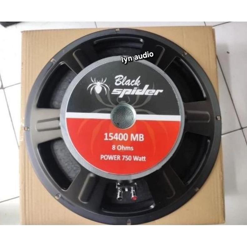 Speaker Black Spider 15400 MB 15400MB 15400M 15400 M 15inchi Low Mid