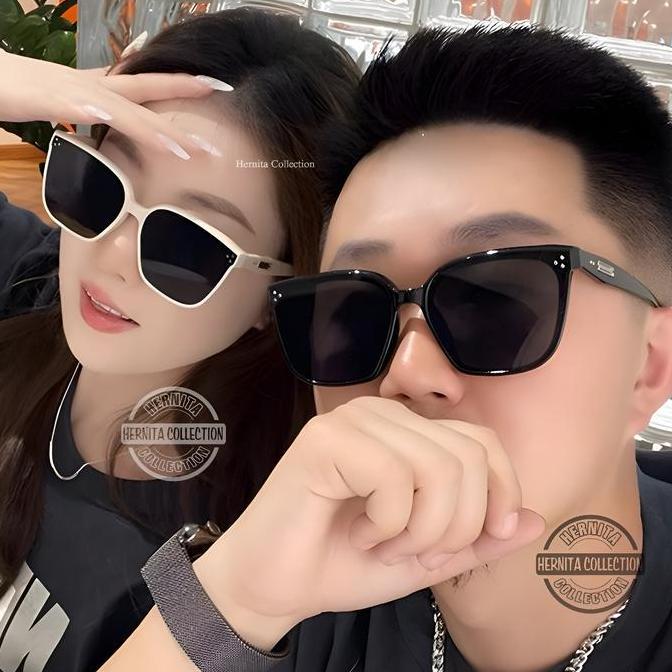 DS147 -  Kacamata Fashion Korea GM PALETTE 0072 Sunglasses Terbaru Retro Box Esklusive + Hard Case &